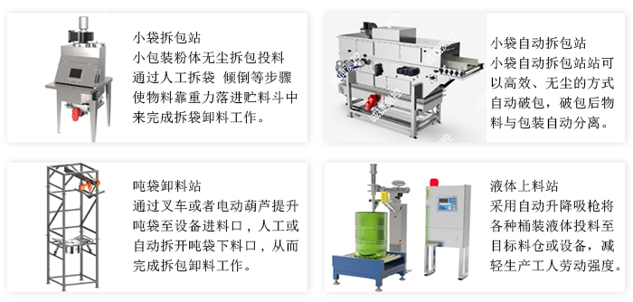 江门粉体输送诚捷拆包机械设备厂家粉体输送厂家