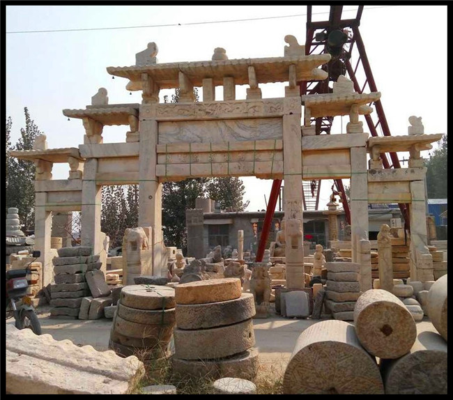 石牌坊_山门建筑在线咨询_明十三陵石牌坊