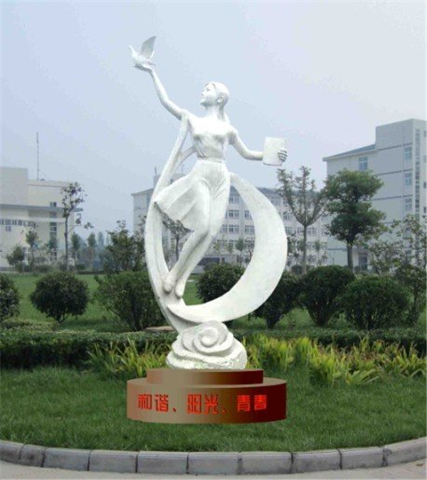 广场汉白玉人物雕塑旺通雕塑淮南人物雕塑