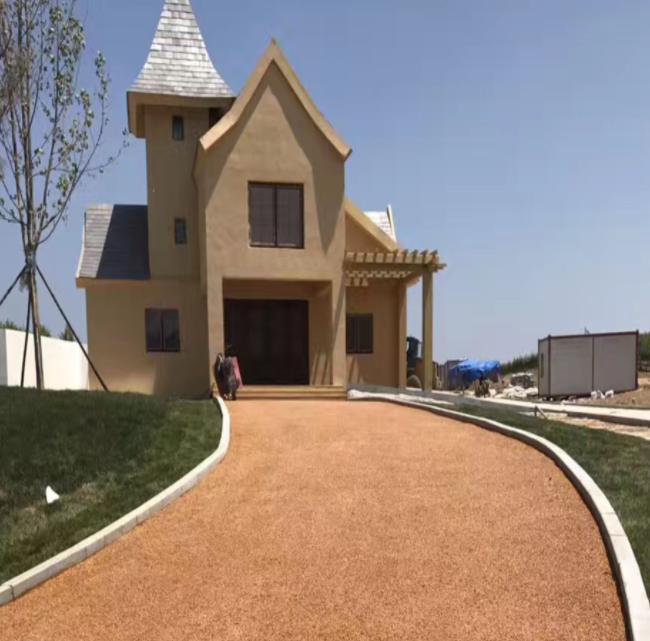 广西彩色透水混凝土彩色透水混凝土增强剂厂家一添地坪