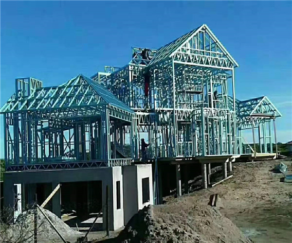 轻钢结构房屋安装-轻钢结构别墅-鑫双百建筑工程公司