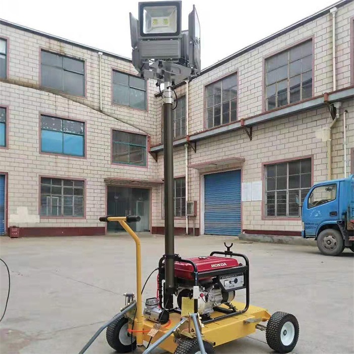 移动式工地照明灯照明车应用范围:适用于市政,公路,建筑等部门夜间