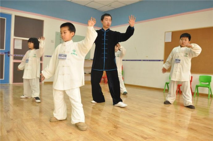 少儿太极拳学习班武汉少儿太极拳禅武太极