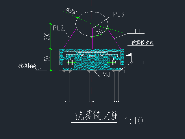 衡水广润球铰支座-临高抗震球铰钢支座稳定结构