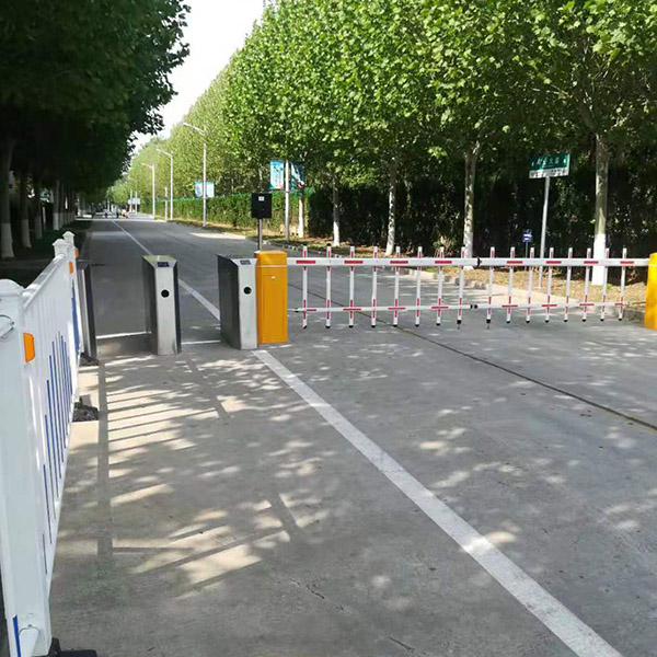 小区道闸机价格-山东道闸机价格-华捷顺品质保证(查看)