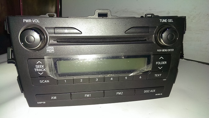 丰田卡罗拉cd机